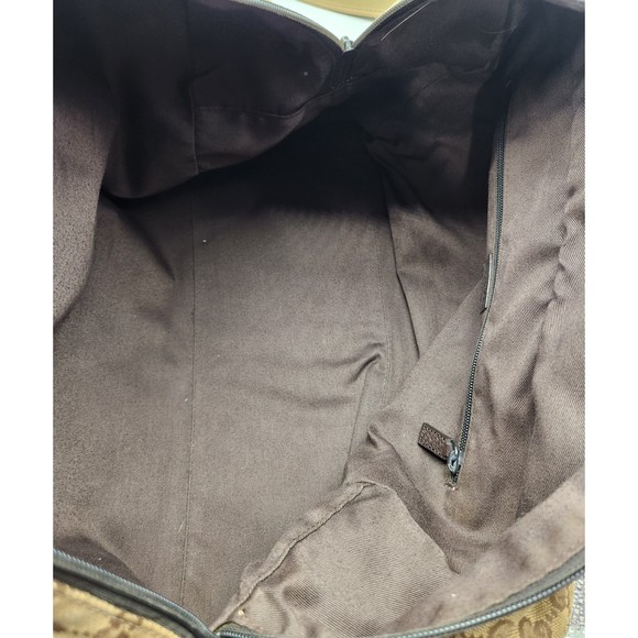 GUCCI GG Web Duffle Bag *RARE* 286GUCXBJC - Picture 11 of 15